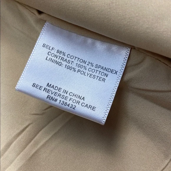 NWT Modcloth Trench Coat Tan 4X Plus Size - Picture 9 of 15